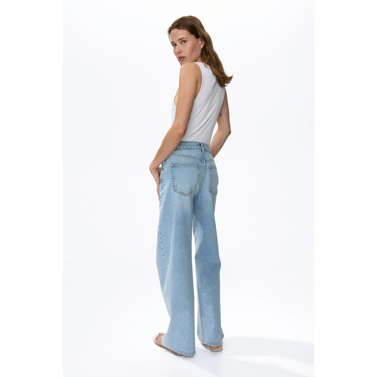 Wide High Waist Jeans