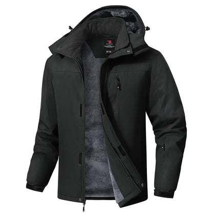 Men’s Winter Ski Snow Jacket Waterproof Windproof Fleece Lined