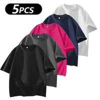 Black+white+dark gray+navy blue+rose red