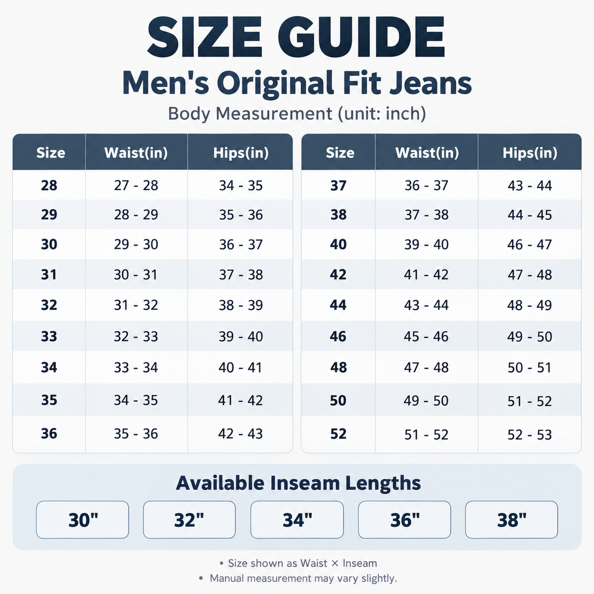 🔥 BESTSELLER | 6PCS $25.99 | Men's Original Fit Western Jeans