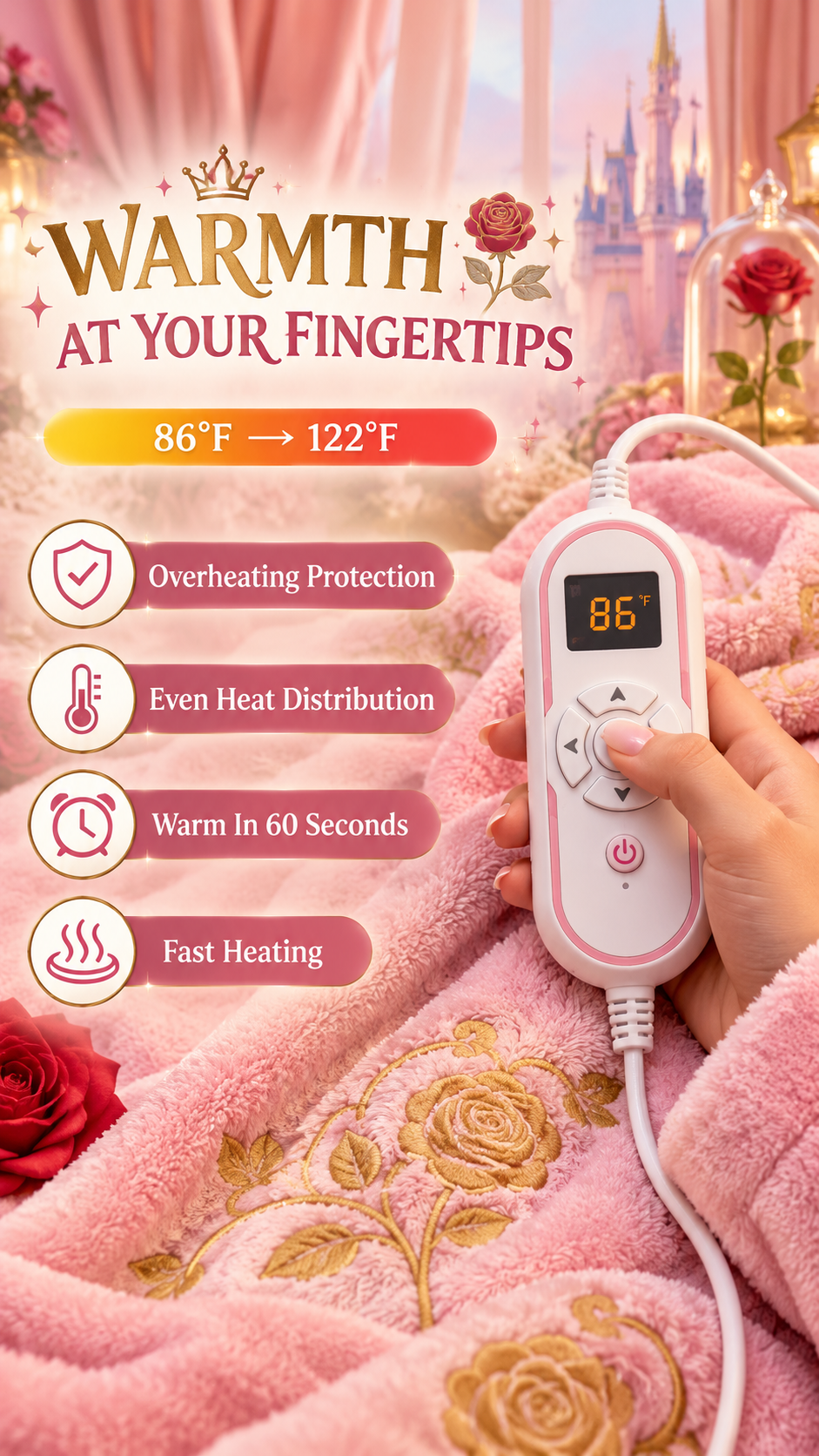 Princess Heated Robe