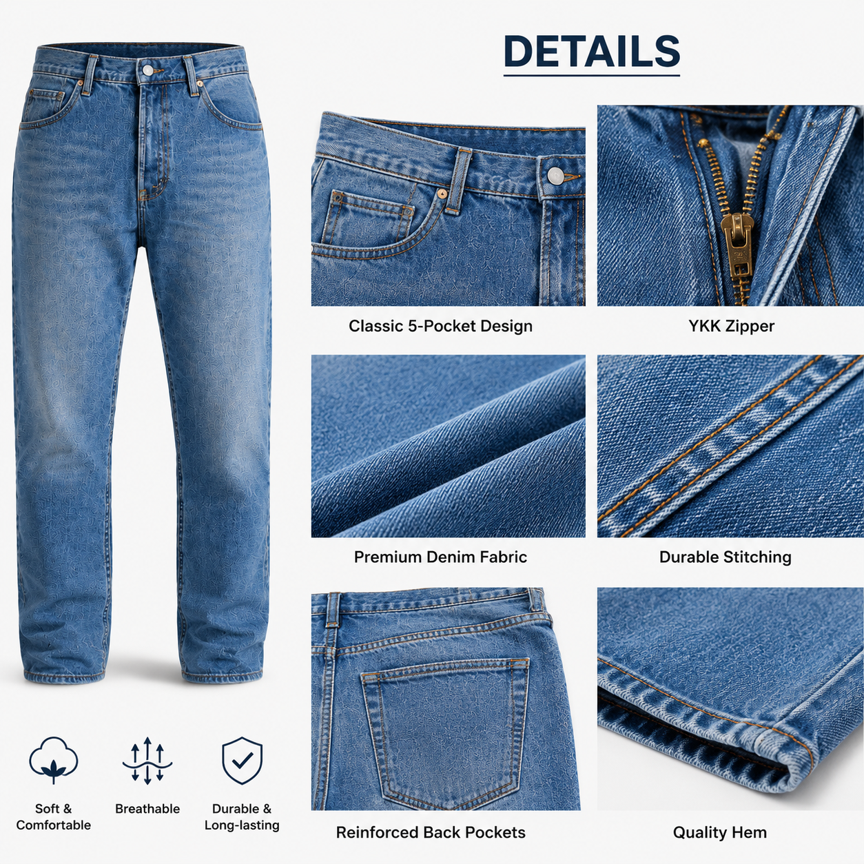 Men’s Relaxed Fit Jeans