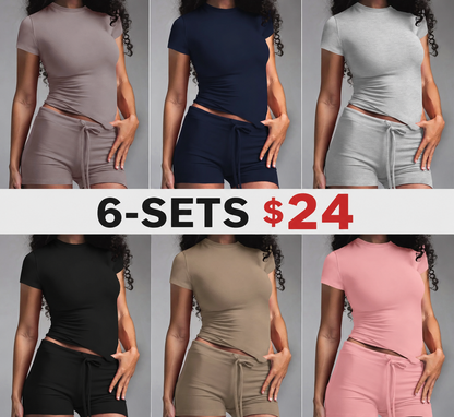 Stay Cozy All Day in This Soft Modal Two-Piece Lounge Set