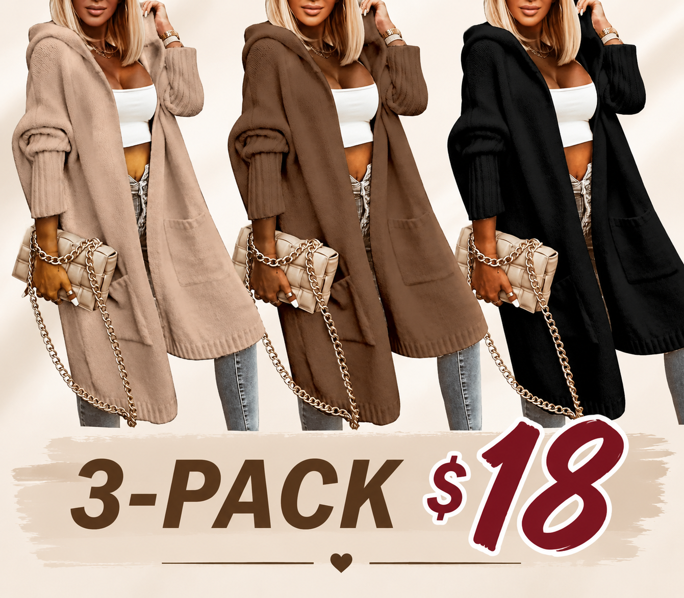 Women’s Oversized Knit Cardigan