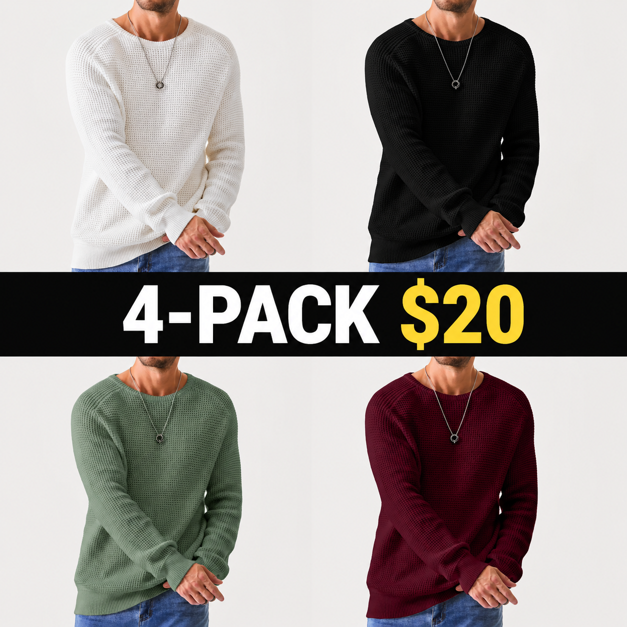 Men’s Classic Crewneck Sweater