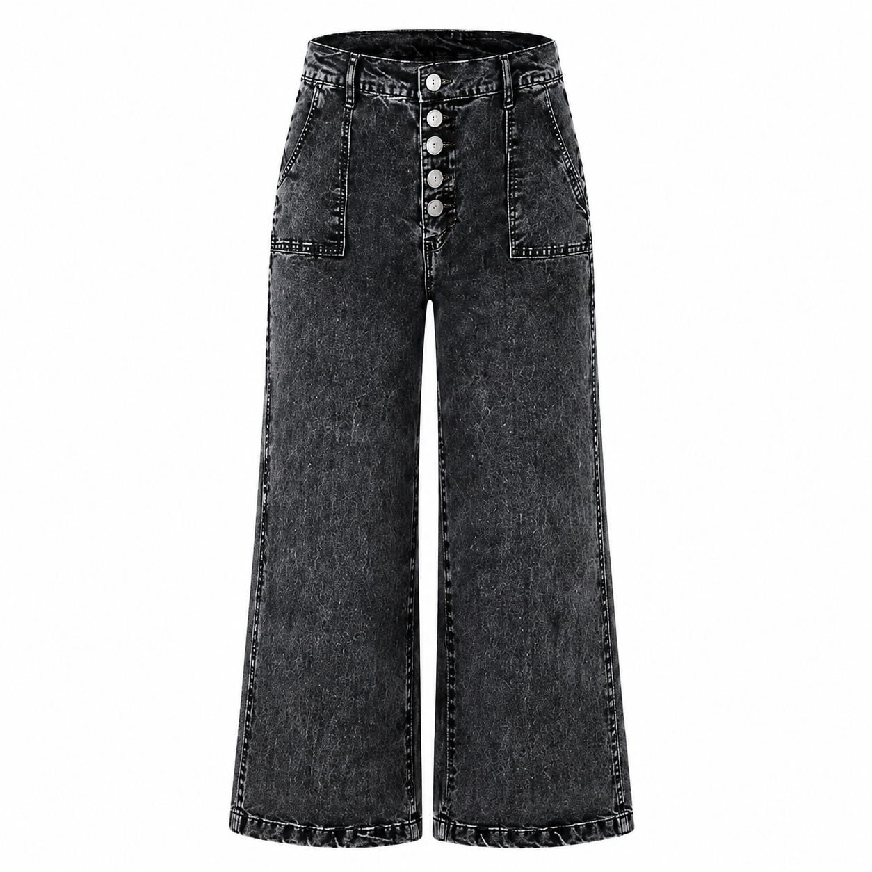 Wide Leg Jeans for Women – High Waisted Denim Pants