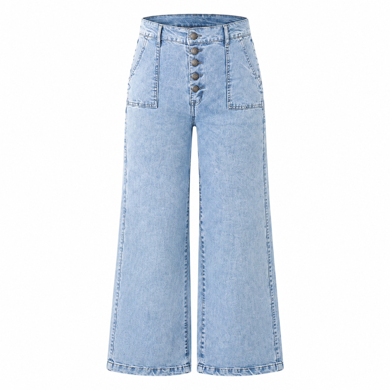 Wide Leg Jeans for Women – High Waisted Denim Pants