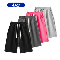 Black + light gray + dark gray + rose red