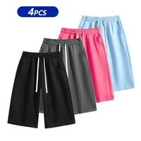 Black + Dark Gray + Light Blue + Rose Red