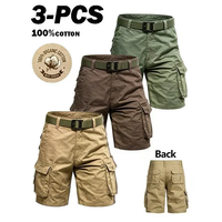 Khaki + Coffee + Military Green