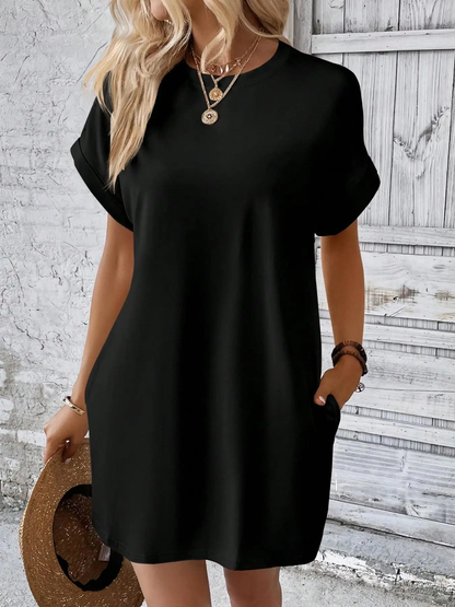 Women's Loose Fit T-Shirt Dress