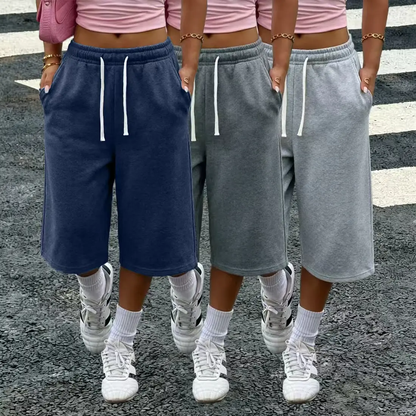 Women’s 3-Pack Wide Leg Lounge Pants with Pockets