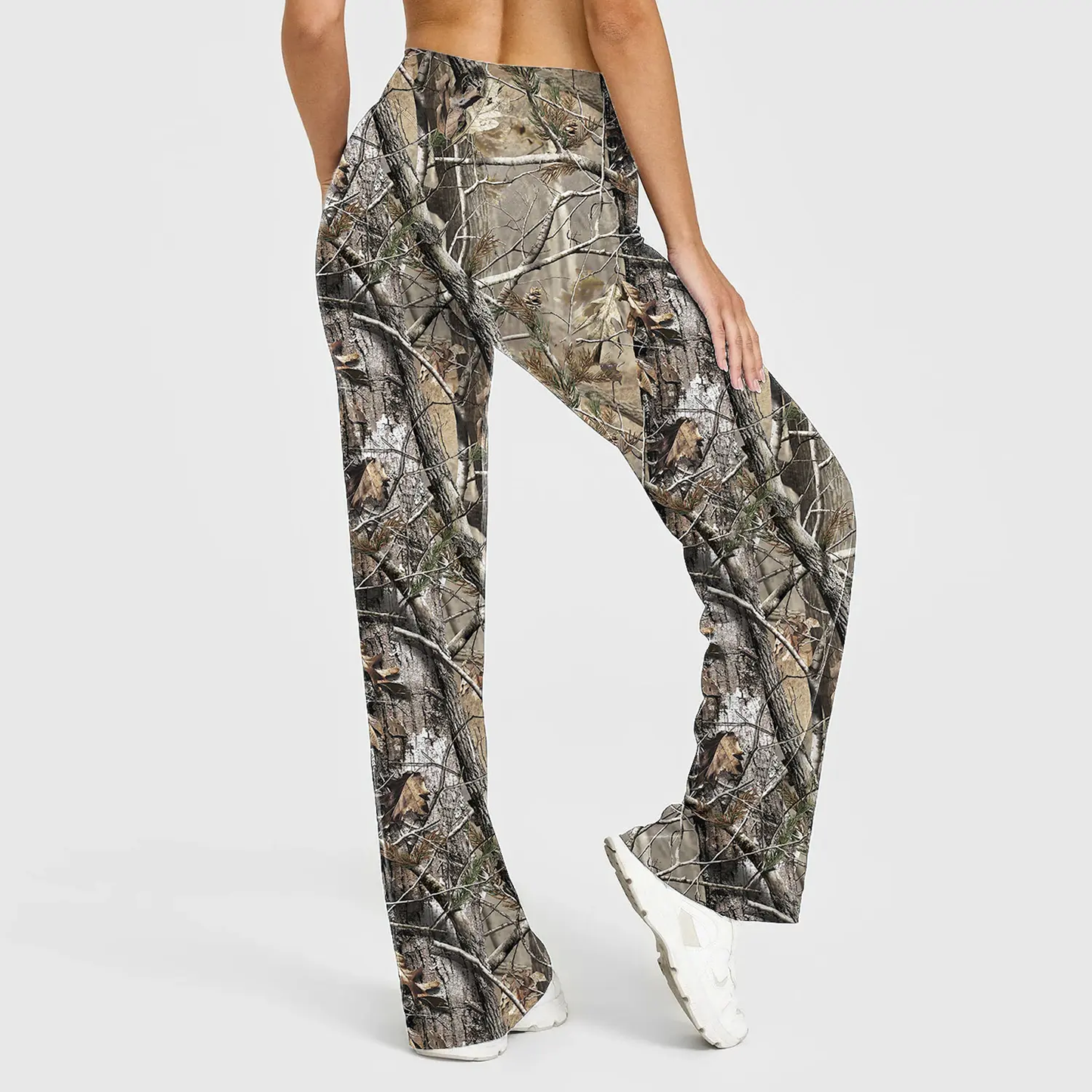 Women's High Waist Straight Leg Yoga Pants