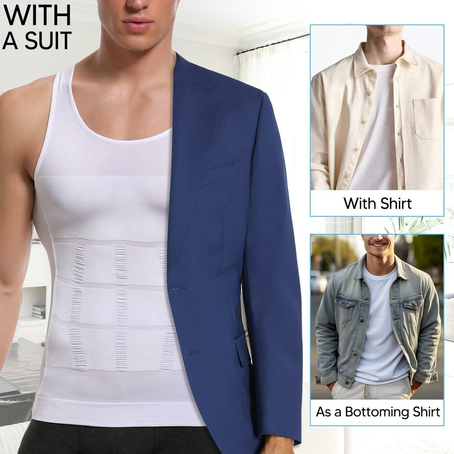 Men’s Compression Vest Shaper