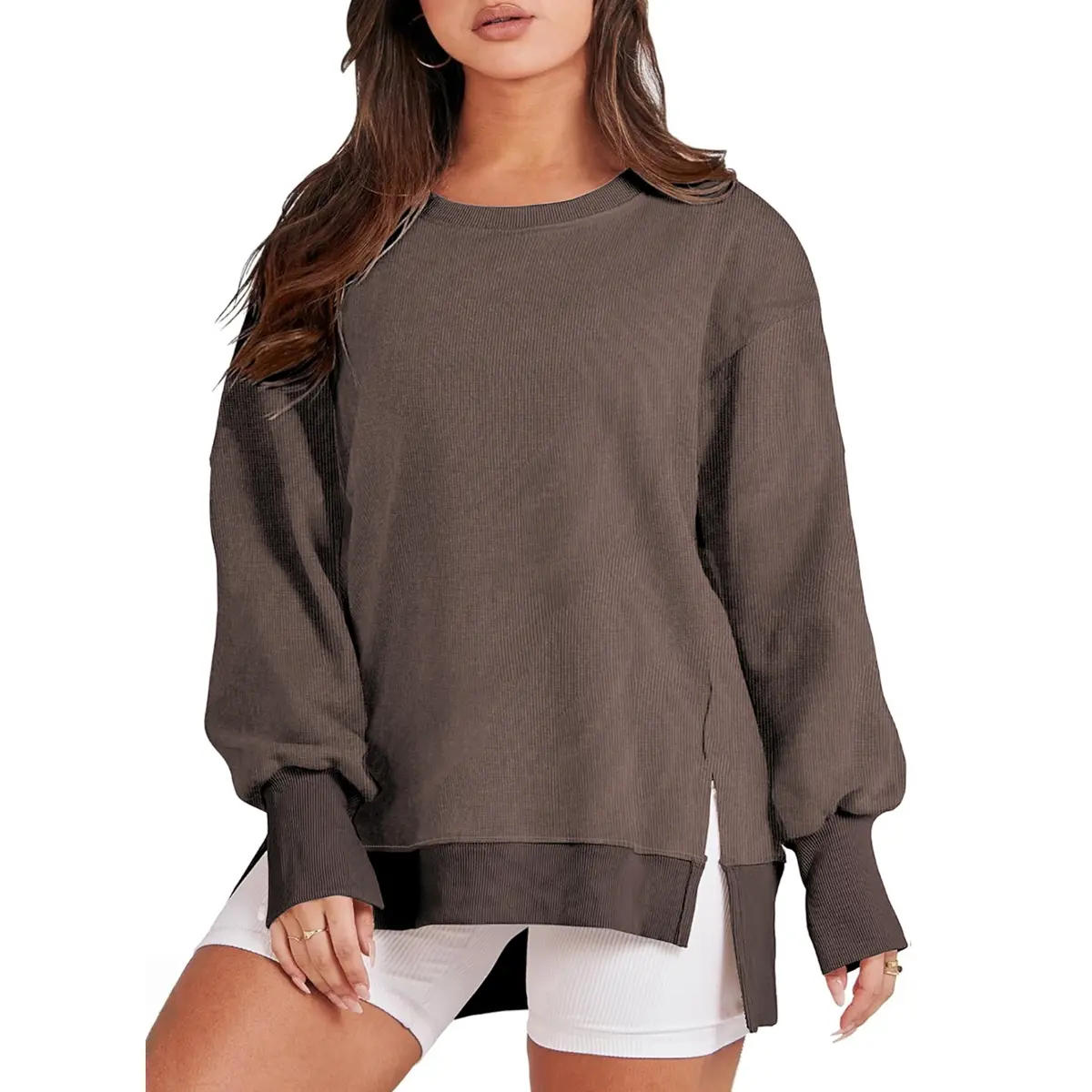Women's Plus Size Casual Cozy Sweatshirt