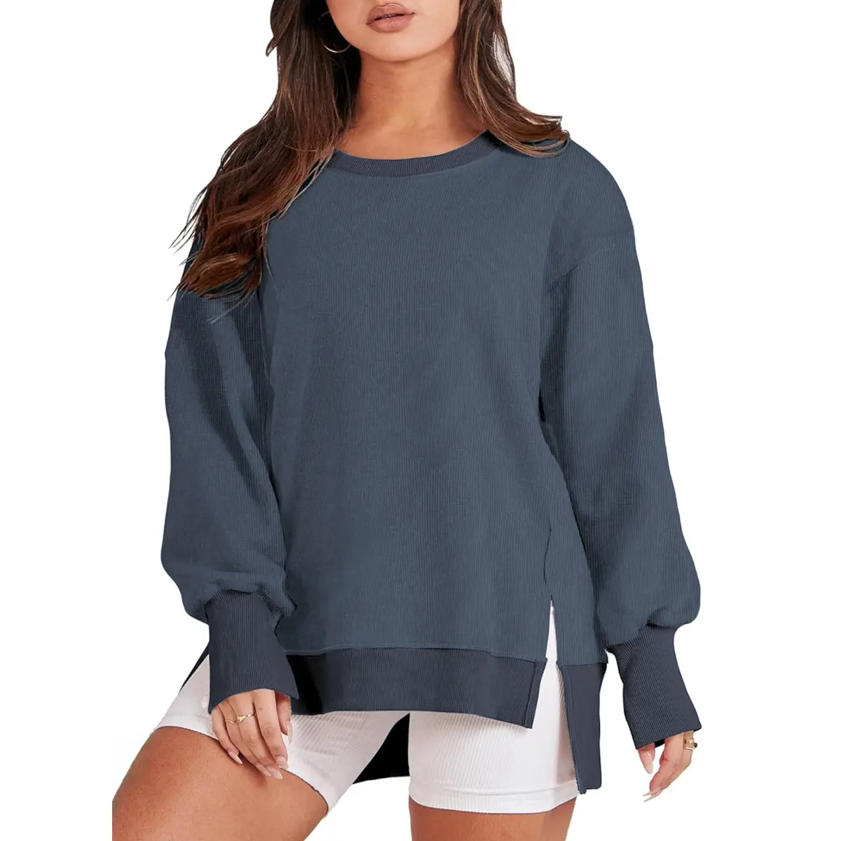 Women's Plus Size Casual Cozy Sweatshirt