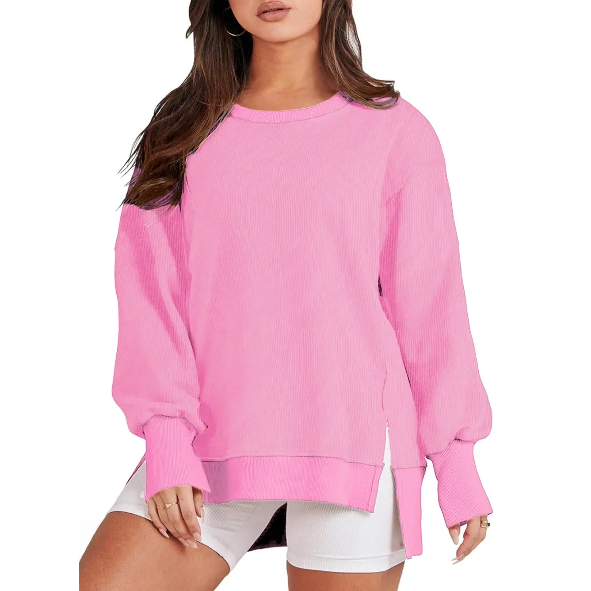 Women's Plus Size Casual Cozy Sweatshirt