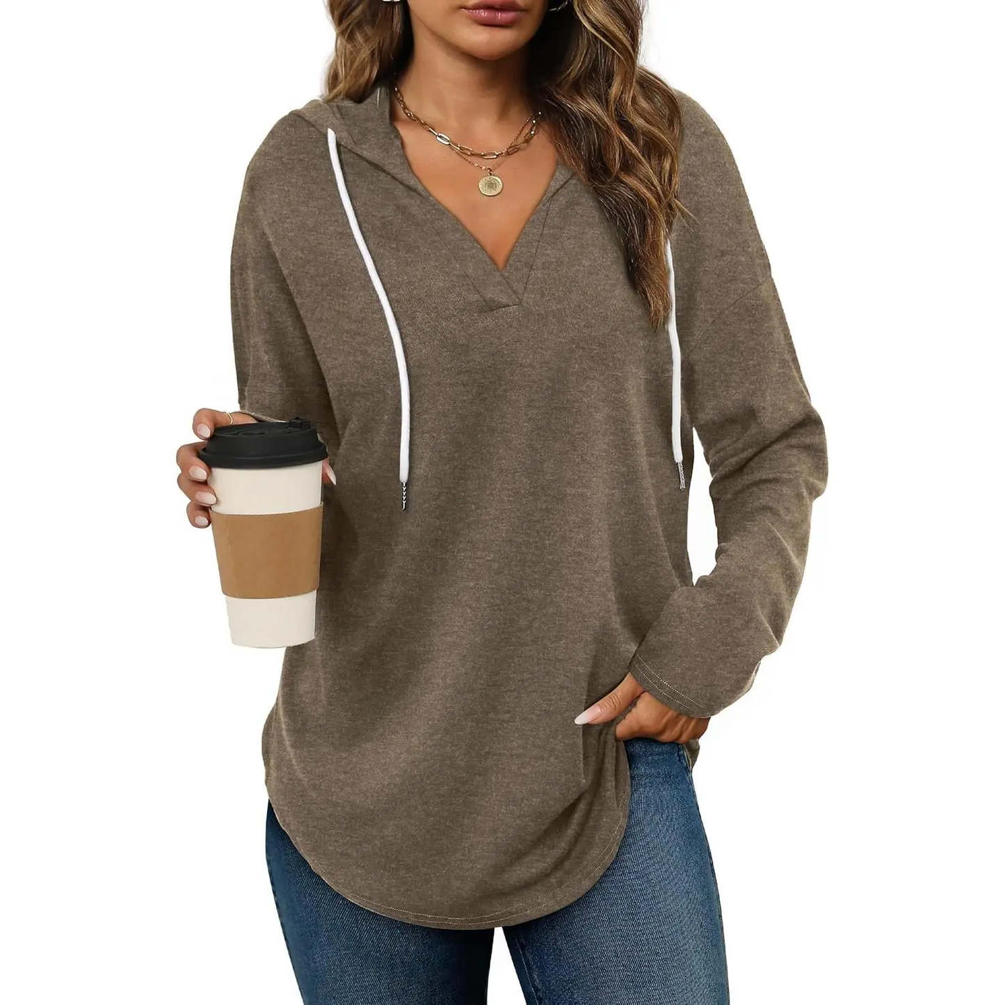 Women's Oversized Hoodie Pullover Long Sleeve Sweatshirt