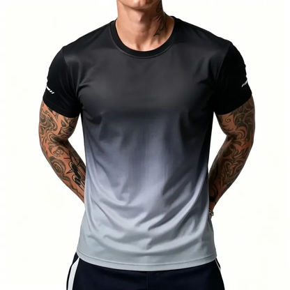 Men's Lightweight Gradient Short Sleeve T-Shirt