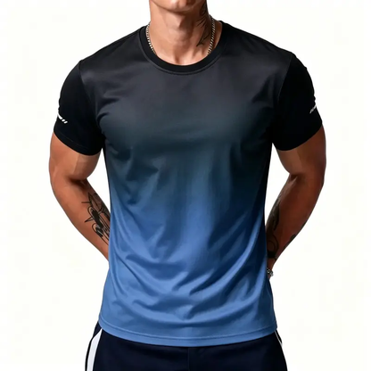 Men's Lightweight Gradient Short Sleeve T-Shirt