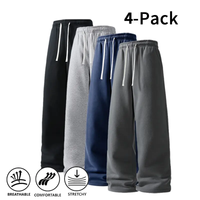 Dark gray + navy blue + light gray + black