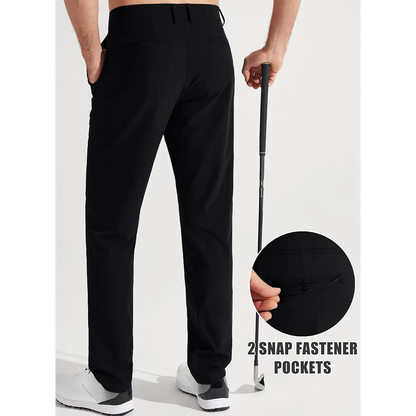 Men's Golf Pants Lightweight Stretch Work Dress Pants