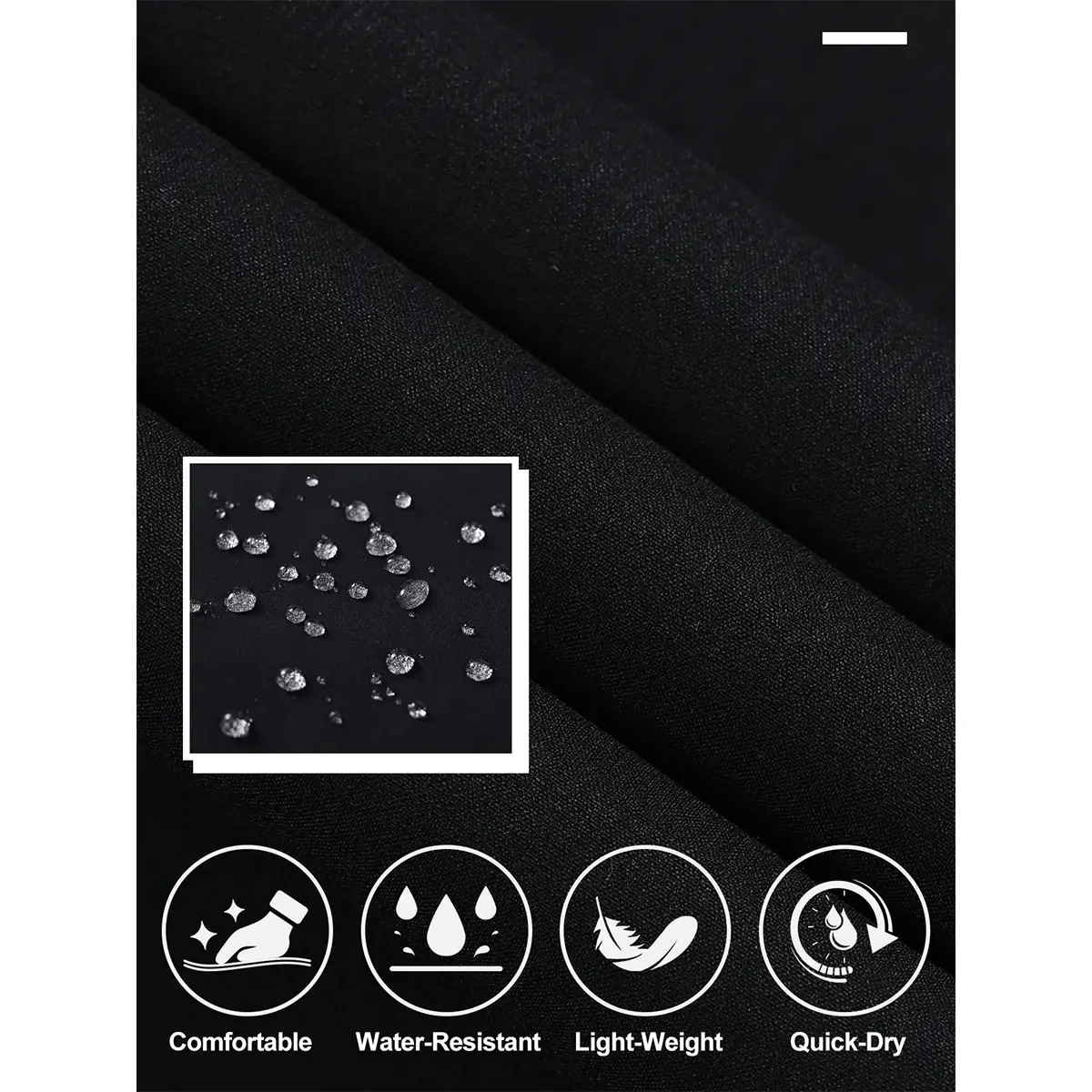 Men's Golf Pants Lightweight Stretch Work Dress Pants