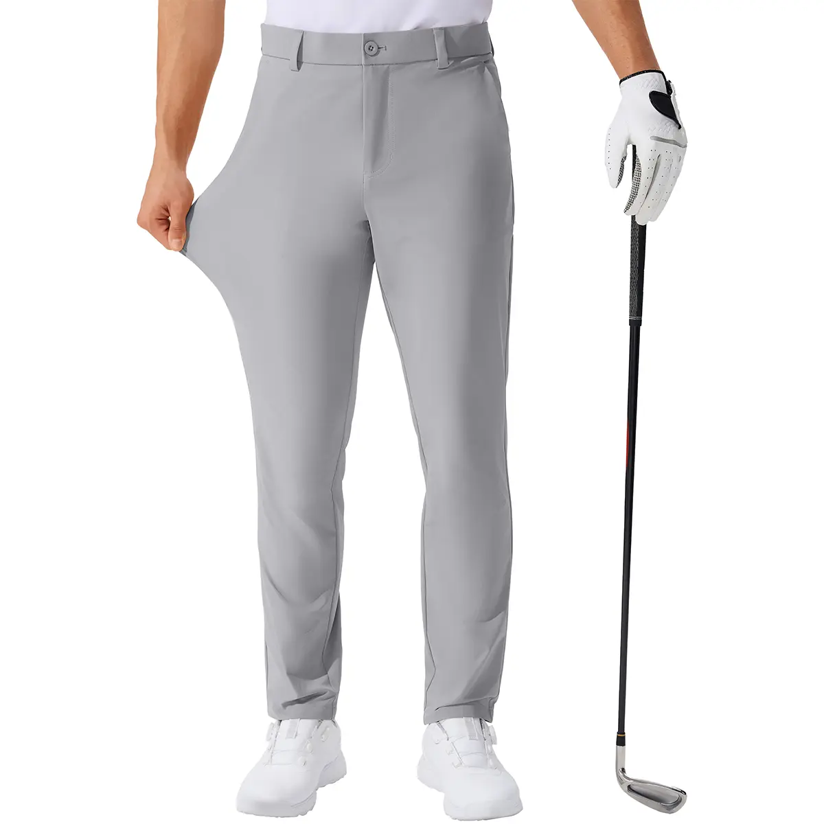 Men's Golf Pants Lightweight Stretch Work Dress Pants