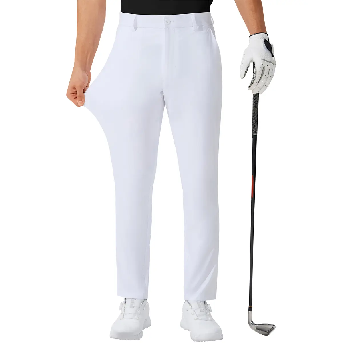 Men's Golf Pants Lightweight Stretch Work Dress Pants