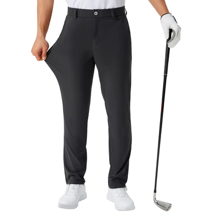 Men's Golf Pants Lightweight Stretch Work Dress Pants