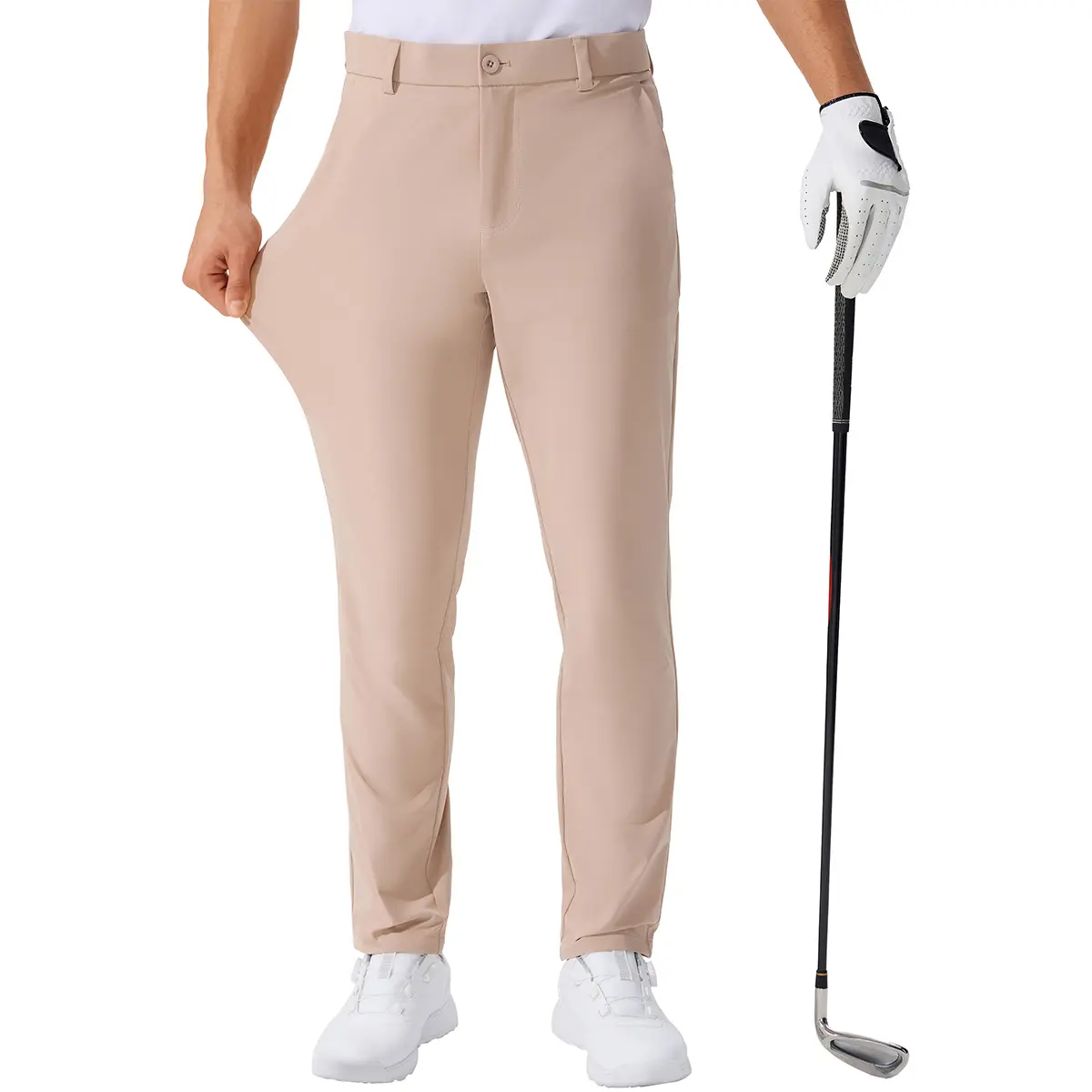 Men's Golf Pants Lightweight Stretch Work Dress Pants