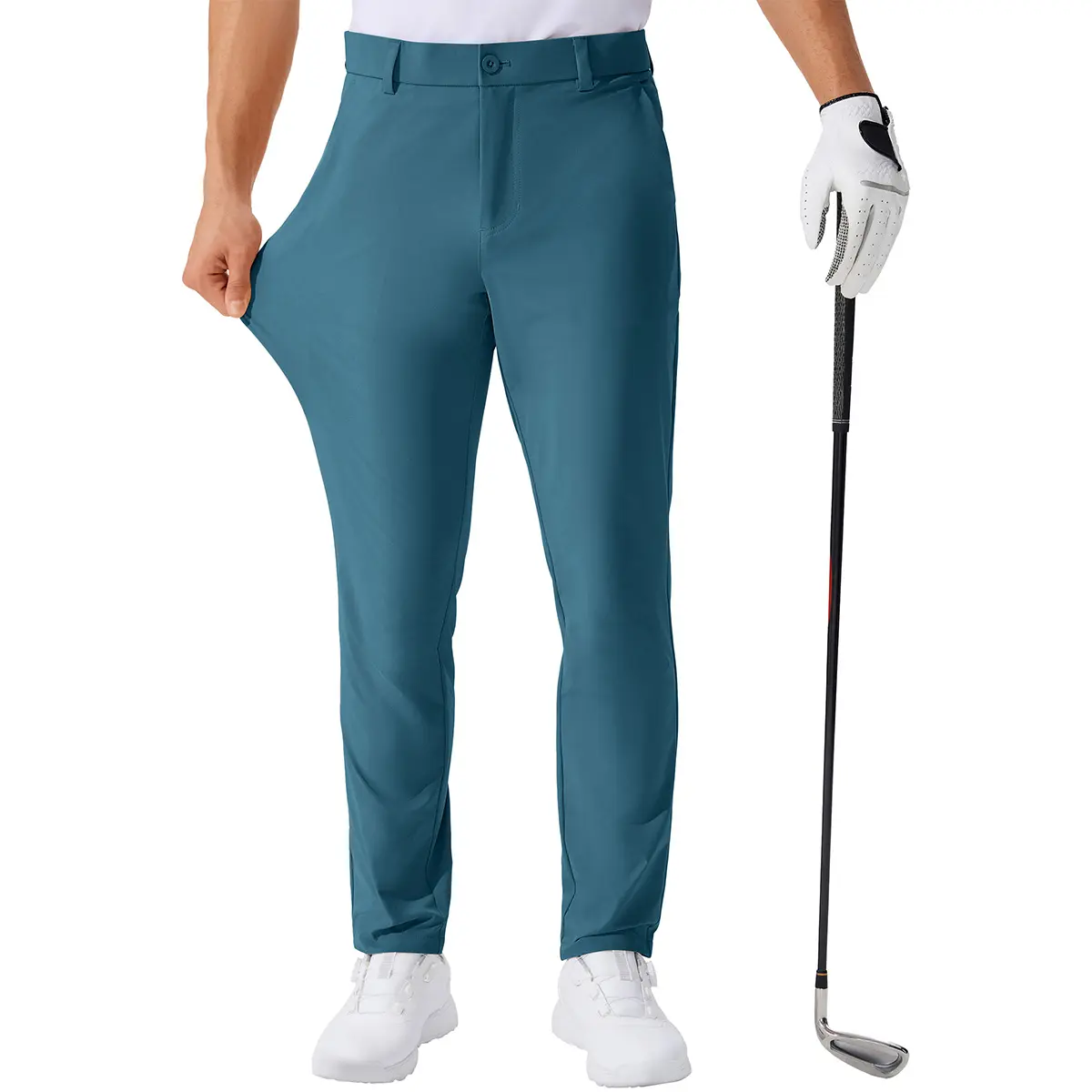 Men's Golf Pants Lightweight Stretch Work Dress Pants