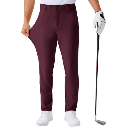 Men's Golf Pants Lightweight Stretch Work Dress Pants
