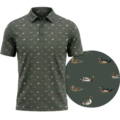 Men's Duck Hunt Polo Shirt