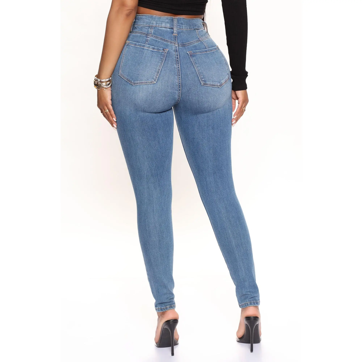 High Rise Skinny Jeans