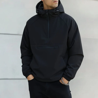 Men's Hoodie - Zippered Pockets