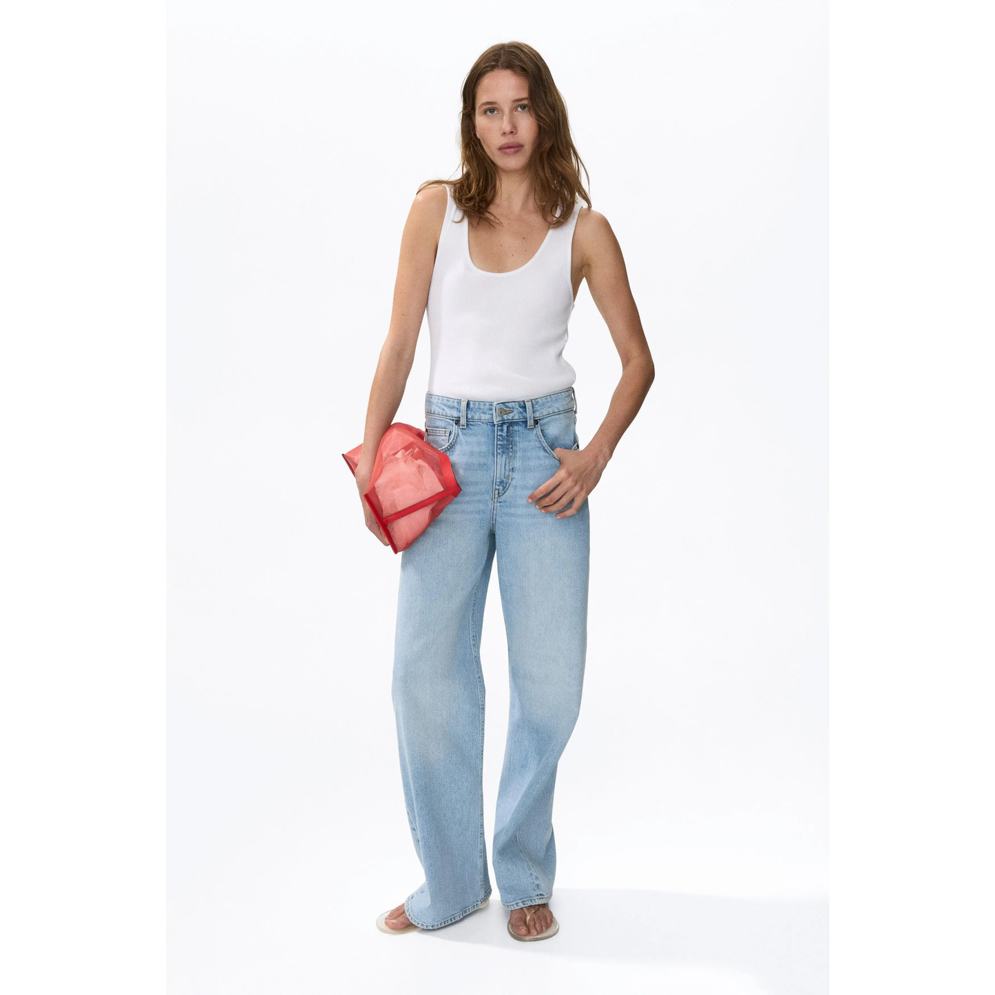 Wide High Waist Jeans
