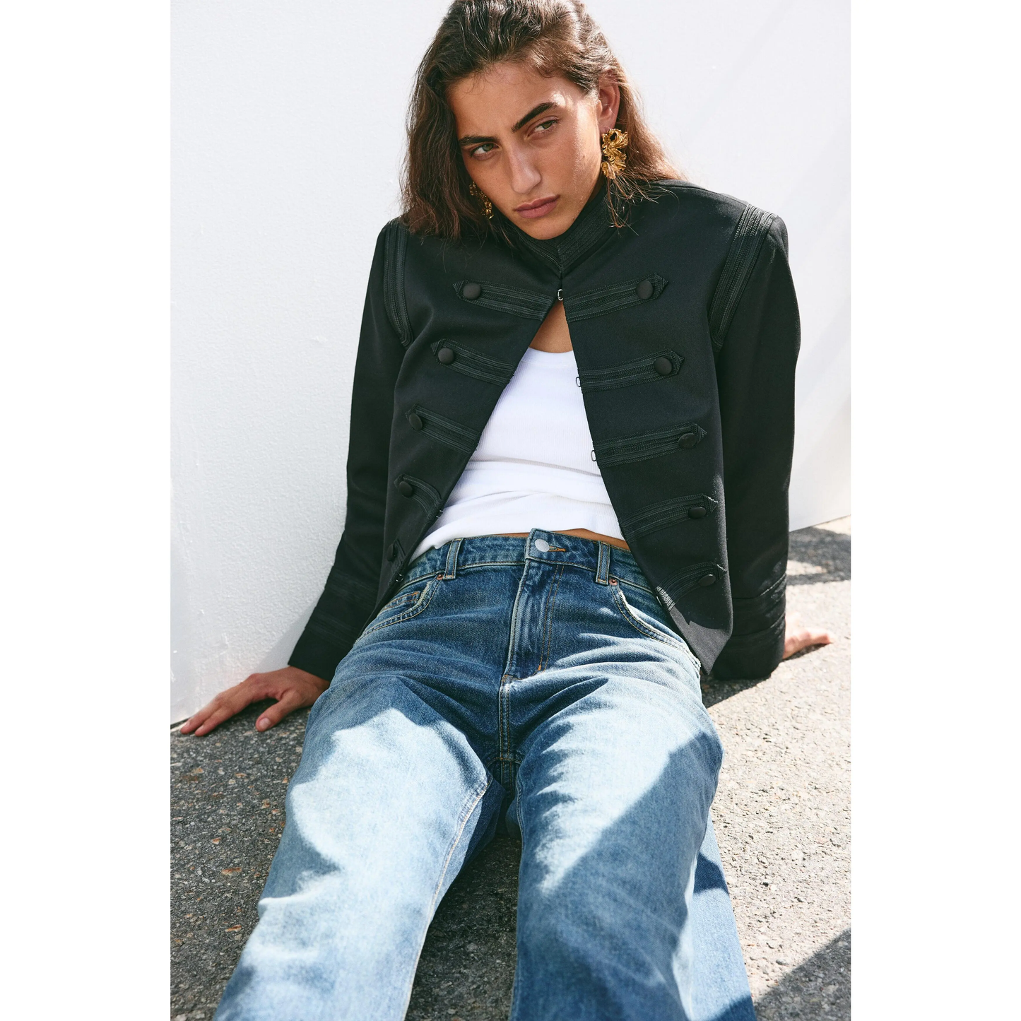 Wide High Waist Jeans