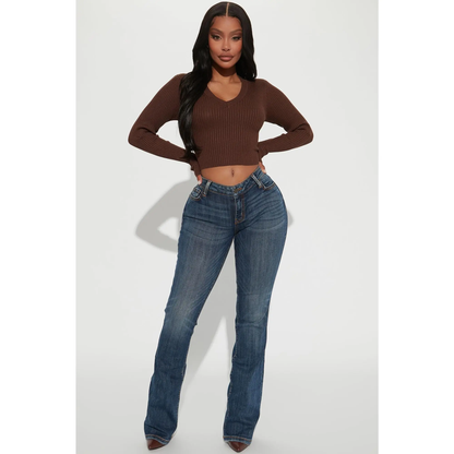 Low Rise Bootcut Jean