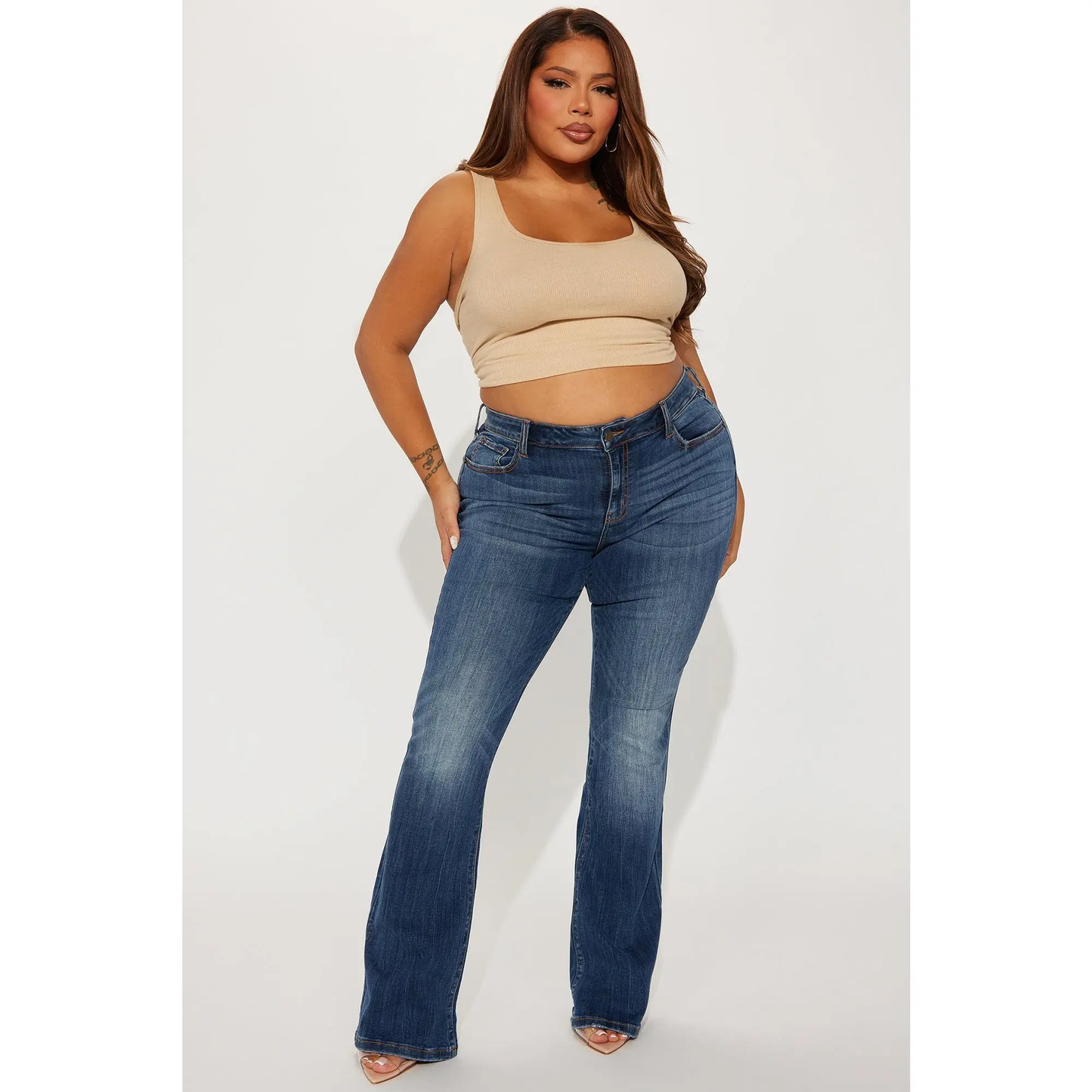 Low Rise Bootcut Jean