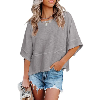Women’s Oversized Batwing Sleeve T-Shirt