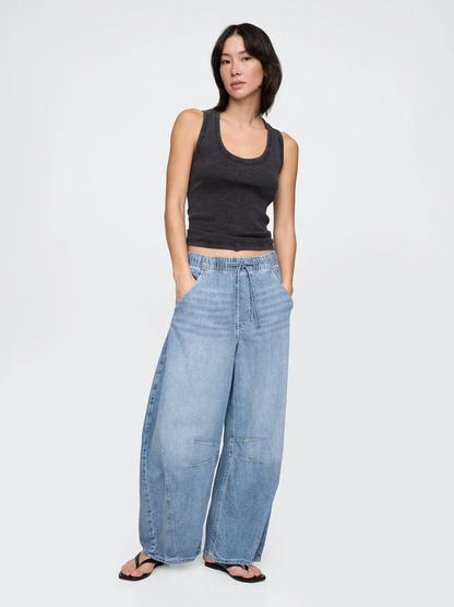 Women's Mid Rise UltraSoft Easy  Jeans