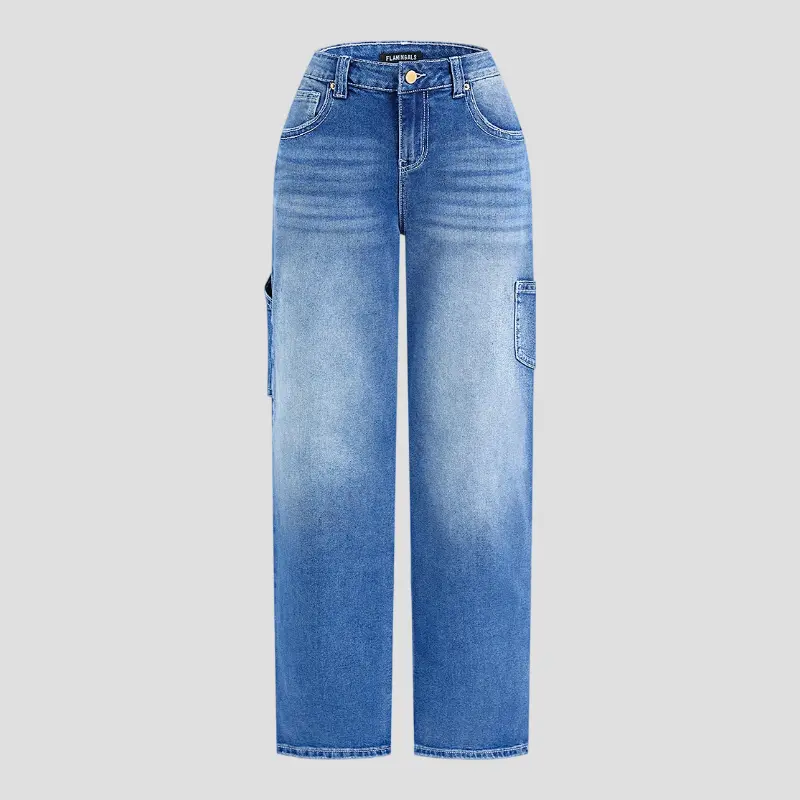 Women’s Mid-Rise Straight Leg Jeans