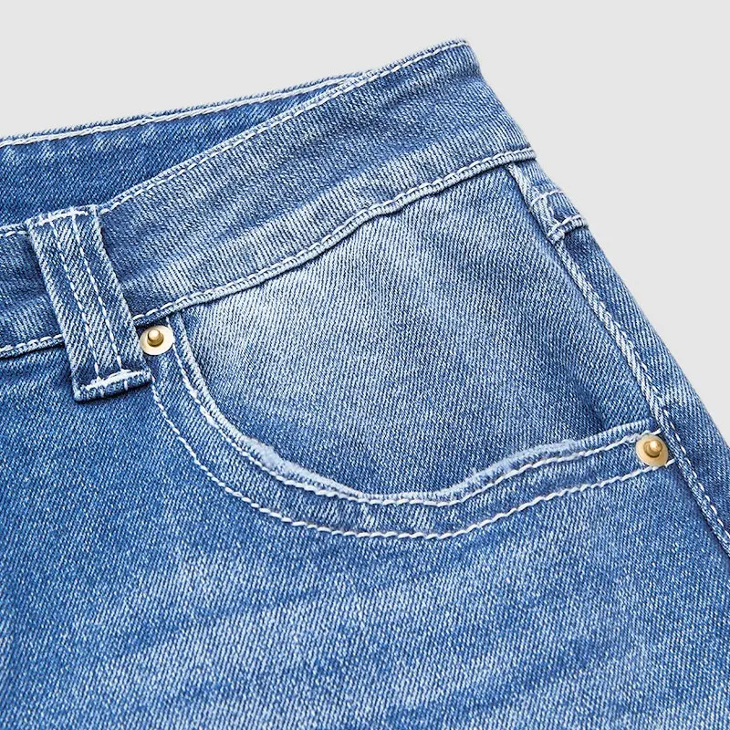 Women’s Mid-Rise Straight Leg Jeans