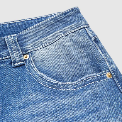 Women’s Mid-Rise Straight Leg Jeans