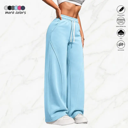 Women's Lightweight Breathable Plain Athletic Sweatpants