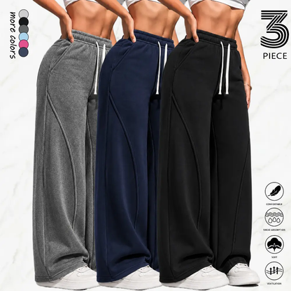 Women's Lightweight Breathable Plain Athletic Sweatpants