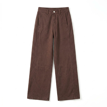 Women's Versatile High Waist Wrinkle-Resistant Wide Leg Jeans