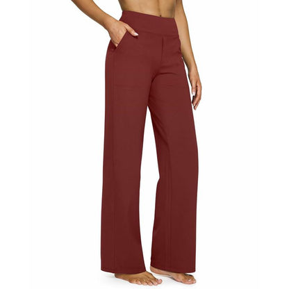 ⚡- Women’s Wide-Leg Pants with Pockets