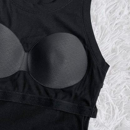 Women Built-in Bra Tank Tops